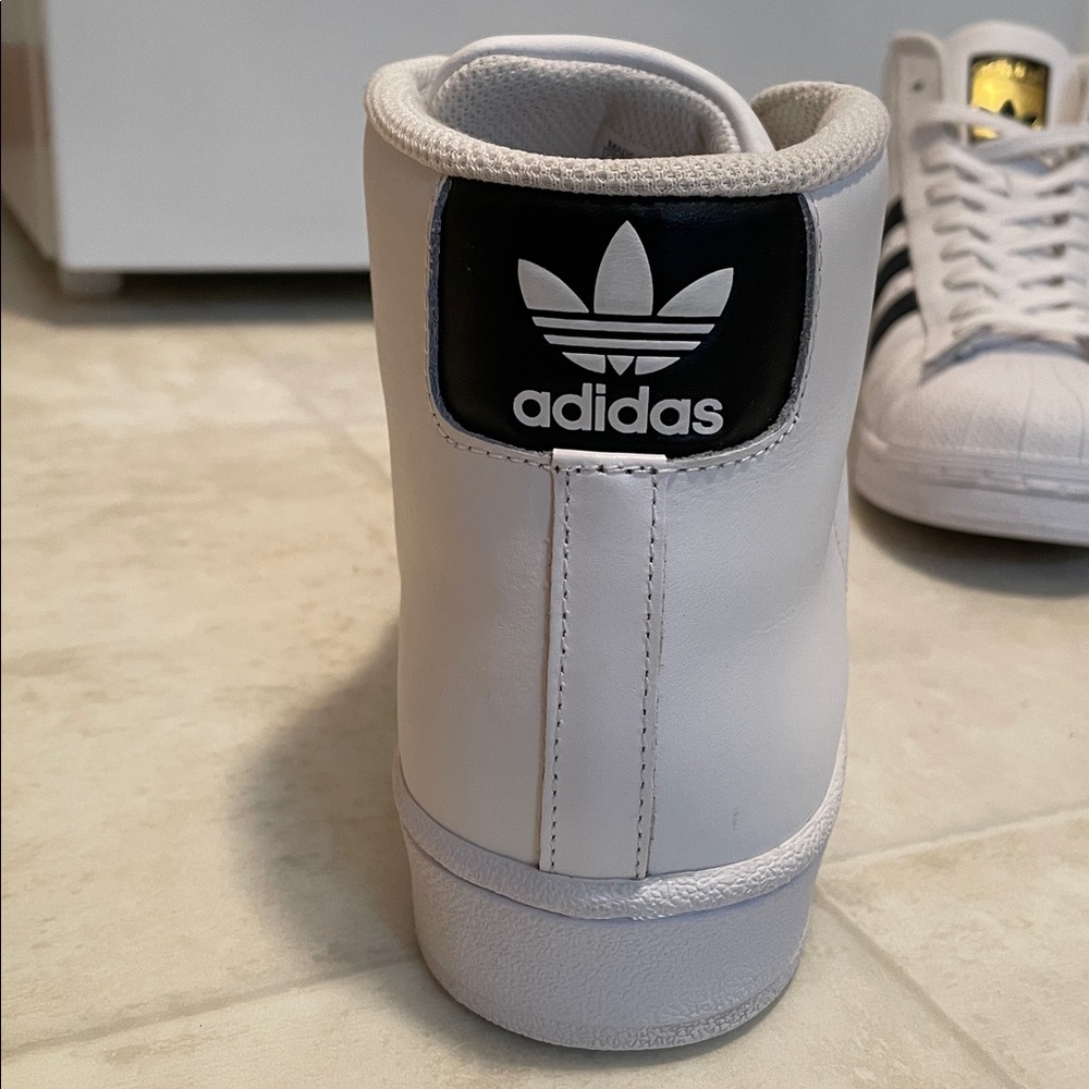 Adidas Pro Model high top shoes mens size 10 - Picture 4 of 16